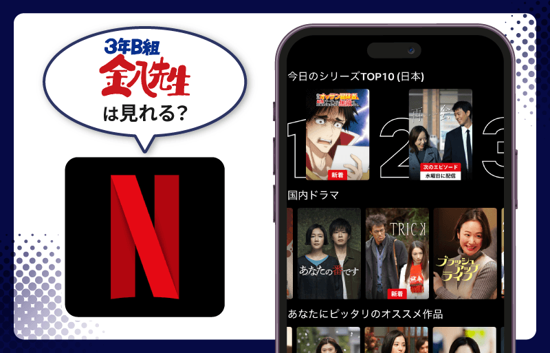 3年B組金八先生　Netflix