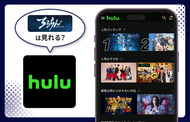 ちるらん 新撰組鎮魂歌　Hulu