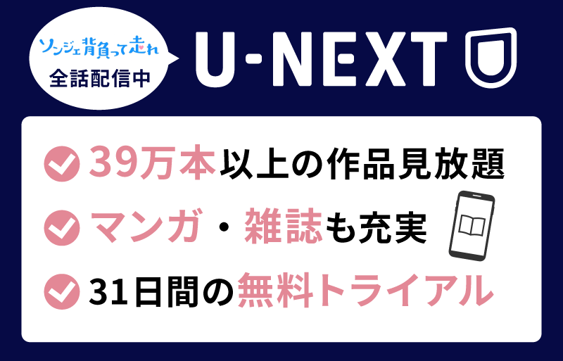 ソンジェ背負って走れ　U-NEXT