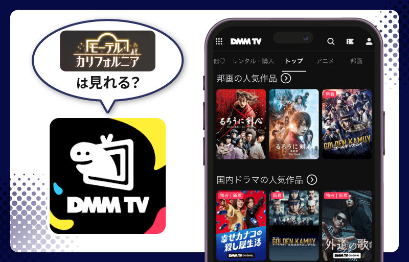 モーテル・カリフォルニア　DMM TV