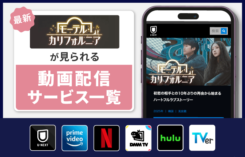 モーテル・カリフォルニア　配信サービス一覧