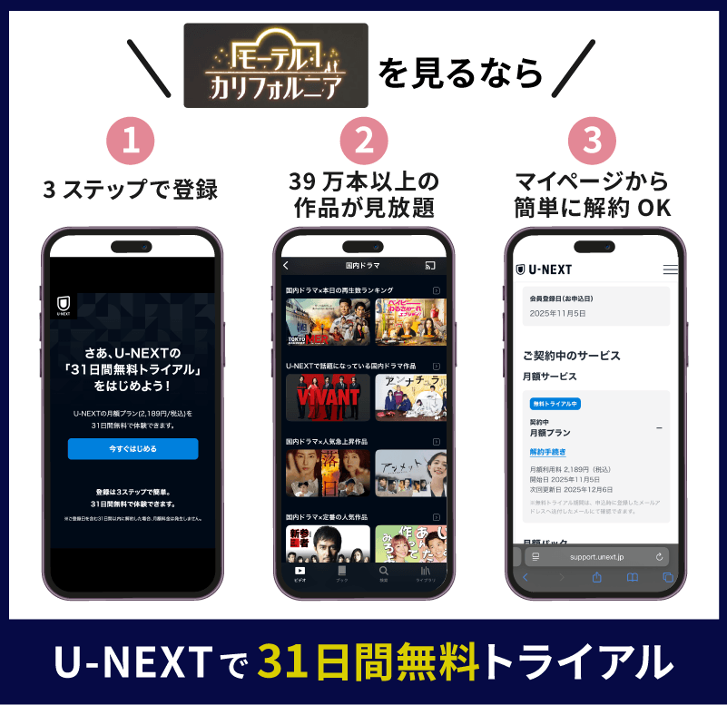 モーテル・カリフォルニア　見るなら