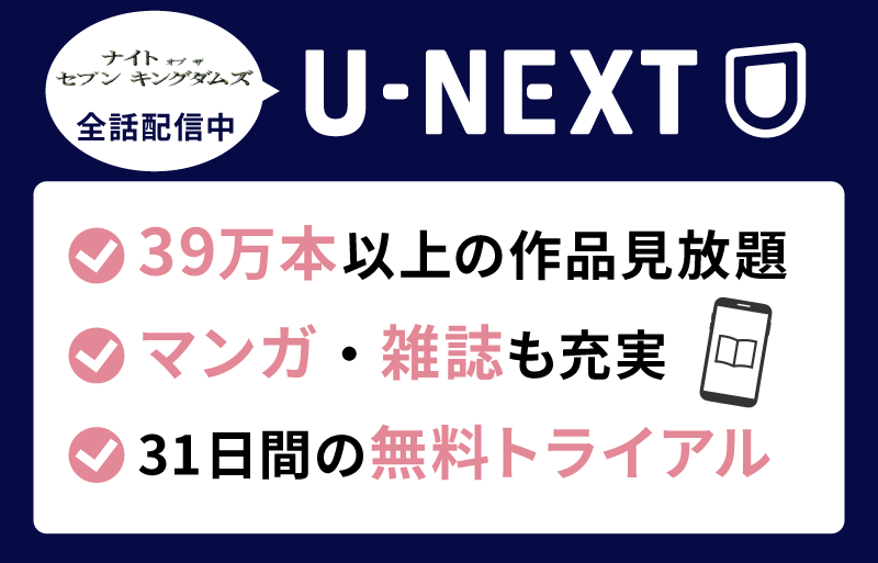 U-NEXT ナイト・オブ・ザ・セブン・キングダムズ