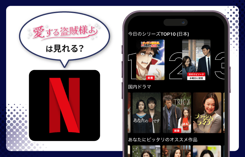 愛する盗賊様よ　Netflix