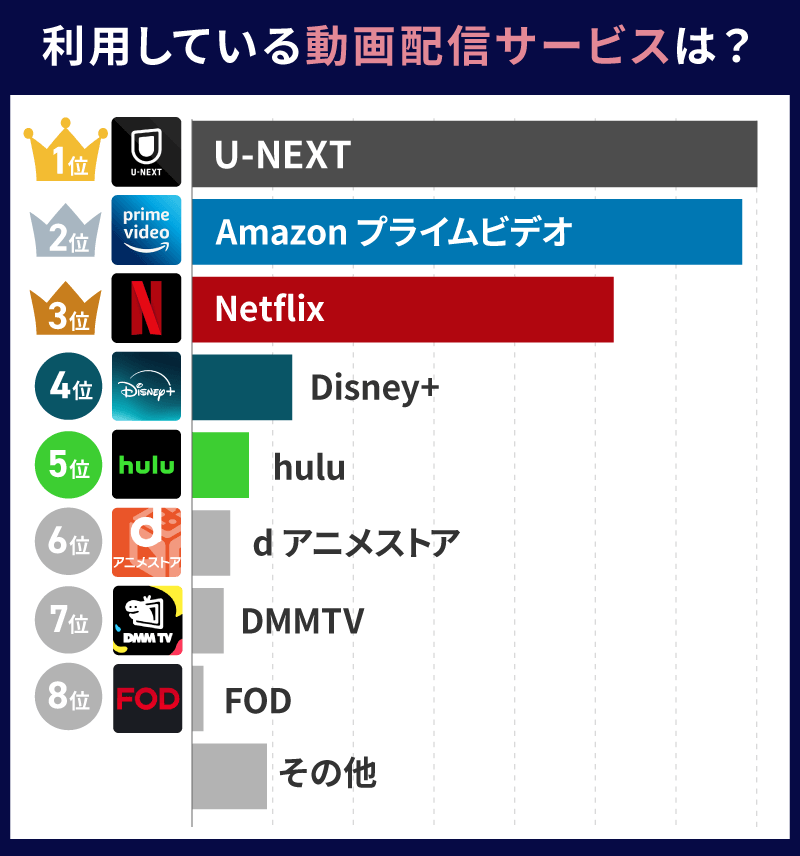 動画配信サービス利用者