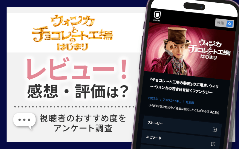 ウォンカとチョコレート工場のはじまり　レビュー